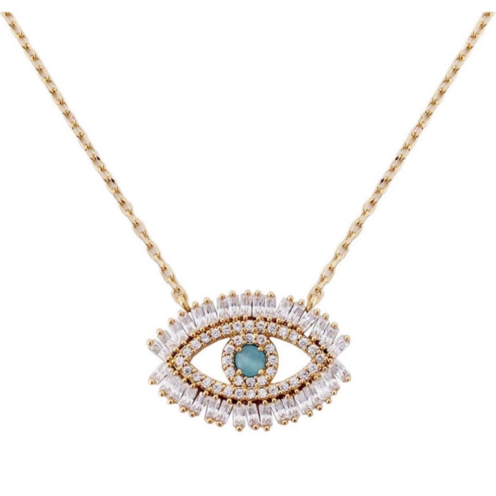 Monogram letter necklace